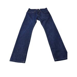 Levis 511 Slim Jeans 16 Reg W29" L28" Blue Denim Cotton Polyester Blend